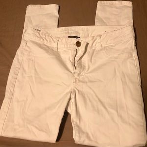 American Eagle white jeggings size 14 regular EUC